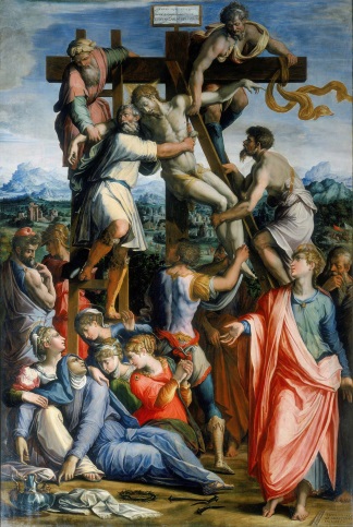giorgio-vasari deposizione dalla-croce-1539-1549